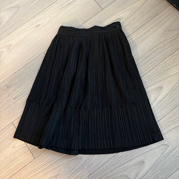 Issey Miyake Dresses & Skirts - Issey Miyake Black A-Line Pleated Skirt